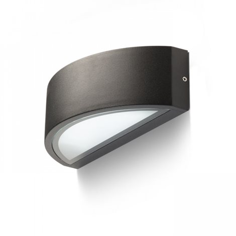 R10364  Svítidlo nástěnné 1x26W E27 IP54 černé 1