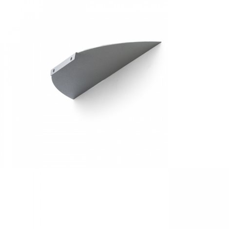 R10366 LESA nástěnná stříbrnošedá 230V E27 26W IP54 2