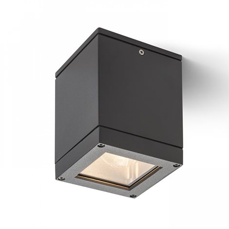 R10385 QUADRA M stropní antracitová 230V E27 75W IP54 1