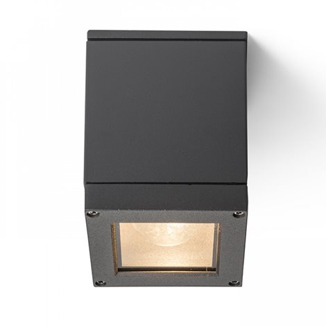 R10385 QUADRA M stropní antracitová 230V E27 75W IP54 2