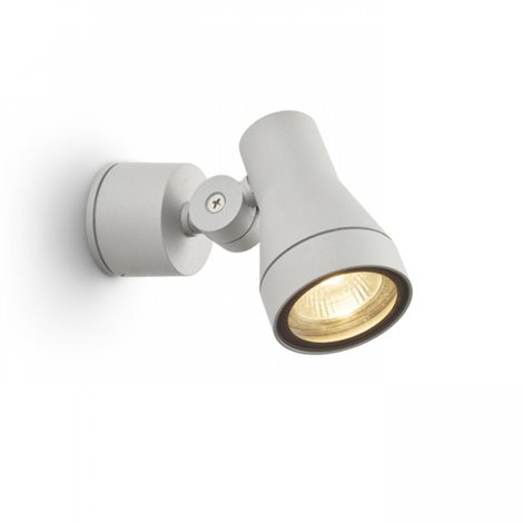 R10388 DIREZZA nástěnná stříbrnošedá 230V GU10 35W IP54 1