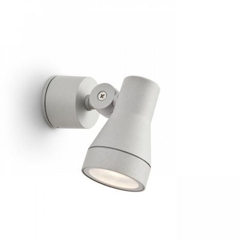 R10388 DIREZZA nástěnná stříbrnošedá 230V GU10 35W IP54 2