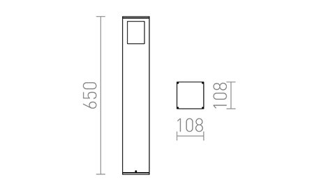 R10433 PONDER 65 Svítidlo venkovní 1x18W E27 230V IP44 4