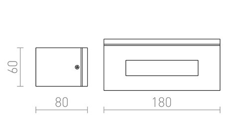 R10437 WOOP nástěnná bílá 230V R7s 60W IP54 5