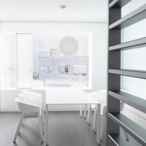 R10479 LUNEA 40 závěsná triplex opálové sklo 230V E27 70W 2