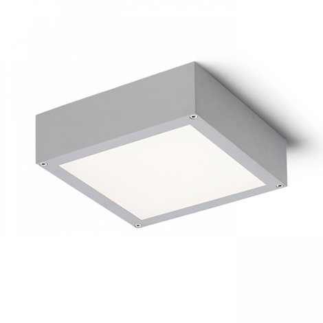 R10552 Svítidlo stropní stříbrnošedá 230V SMD LED 9.8W IP54 3000K 1