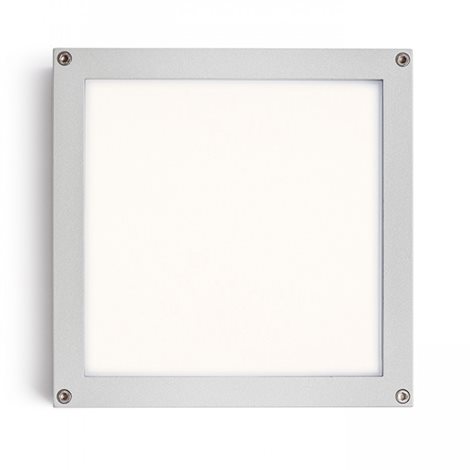 R10552 Svítidlo stropní stříbrnošedá 230V SMD LED 9.8W IP54 3000K 3