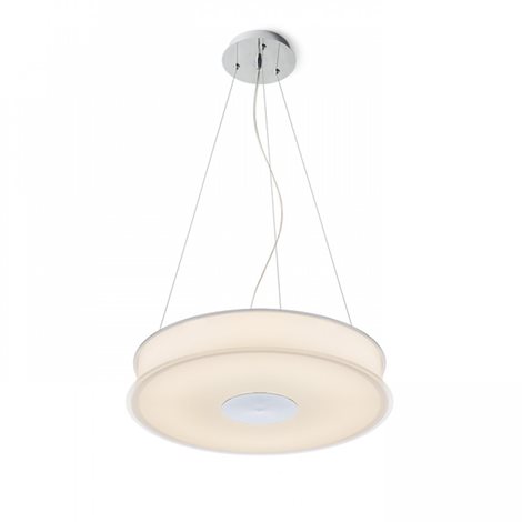 R10626 ASTERI závěsná satinované sklo/chrom 230V 2GX13 40W 2