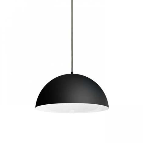 R11701 MONROE 40 závěsná matná černá/bílá 230V E27 42W 2