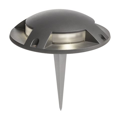 R11751 TOPTOP IV pozemní antracitová 230V LED 4x1W IP67 3000K 6