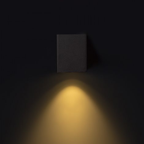 R12021 KUBI I antracitová 230V LED 3W IP54 3000K 6