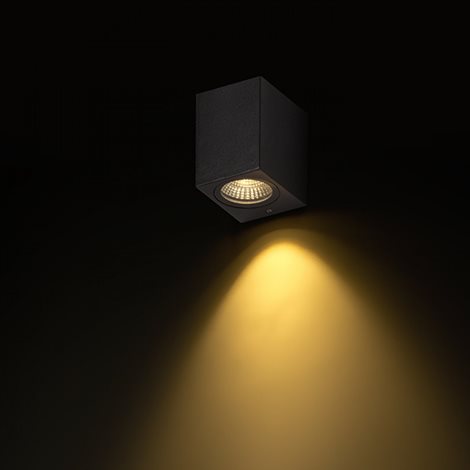 R12021 KUBI I antracitová 230V LED 3W IP54 3000K 5