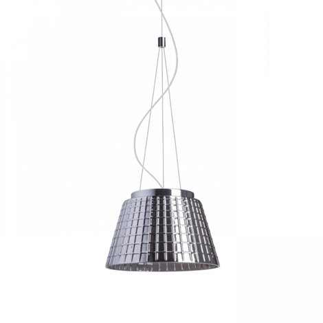 R12055 CORONA závěsná chromované sklo 230V E27 42W 3