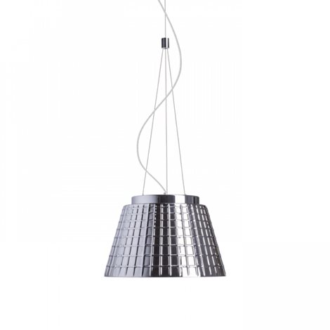 R12055 CORONA závěsná chromované sklo 230V E27 42W 6