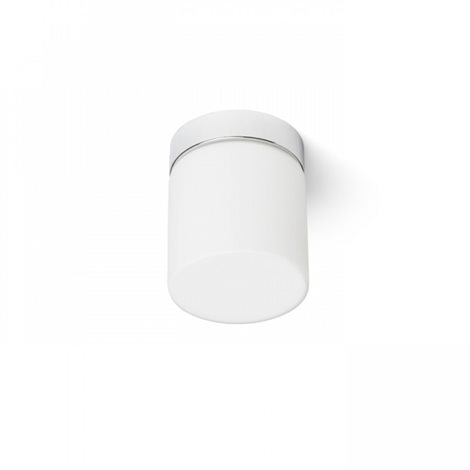 R12199 ESICA CYL stropní  opálové sklo/chrom 230V LED 6W IP44  3000K 1