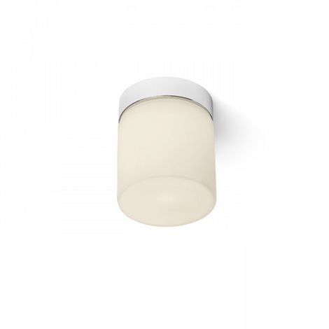 R12199 ESICA CYL stropní  opálové sklo/chrom 230V LED 6W IP44  3000K 3