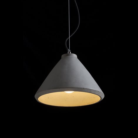 R12416 RADICAL závěsná beton 230V E27 28W 7