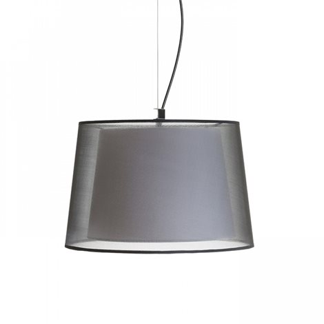 R12483 ESPLANADE závěsná černá/bílá chrom 230V E27 42W 8
