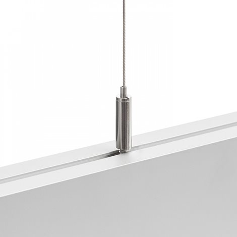 R12718 PESANTE 35 závěsná eloxovaný hliník 230V LED 40W 3000K 6