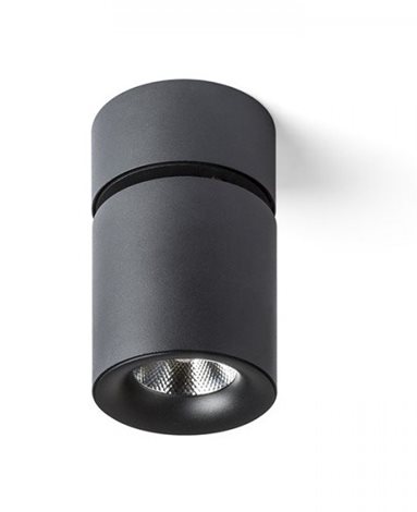 R12840 CONDU stropní černá 230V LED 20W 24° 3000K 2