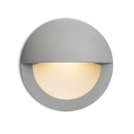 R10558 ASTERIA zápustná stříbrnošedá 230V LED 3W IP54 3000K 1