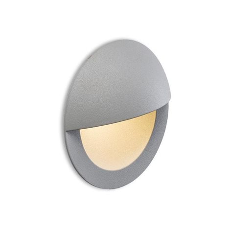 R10558 ASTERIA zápustná stříbrnošedá 230V LED 3W IP54 3000K 2