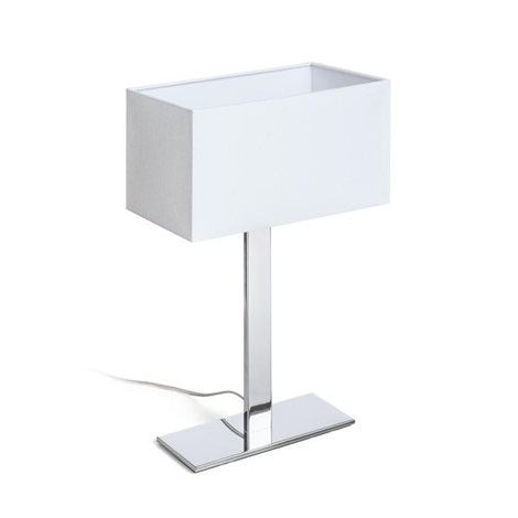 R11983 PLAZA M stolní bílá chrom 230V E27 42W 2