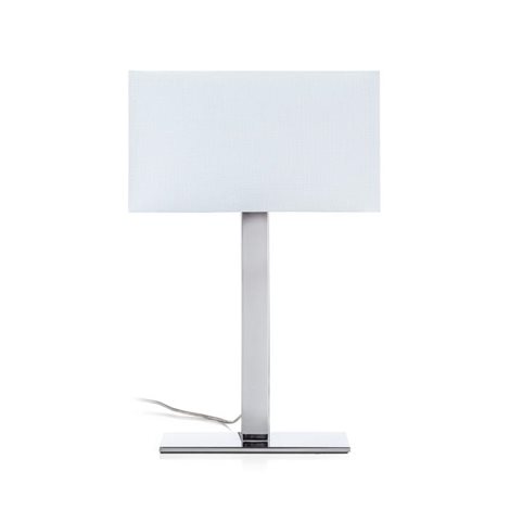 R11983 PLAZA M stolní bílá chrom 230V E27 42W 5