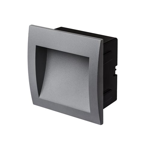 R12536 GORDIQ M zápustná antracitová 230V LED 3W IP65 3000K 4