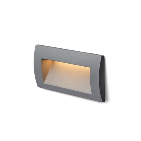 R12538 Svítidlo GORDIQ L zápustná antracitová 230V LED 3W IP65 3000K 1