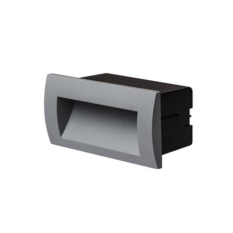 R12538 Svítidlo GORDIQ L zápustná antracitová 230V LED 3W IP65 3000K 4