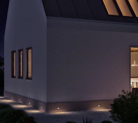 R12538 Svítidlo GORDIQ L zápustná antracitová 230V LED 3W IP65 3000K 6