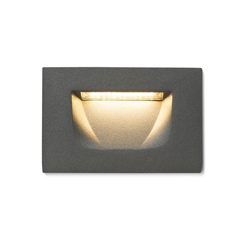 R12577 PER zápustná antracitová 230V LED 3W IP54 3000K 4
