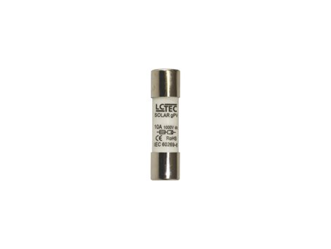 Pojistková vložka 10x38 gPV 12A 1000V DC gPV pro FV systémy