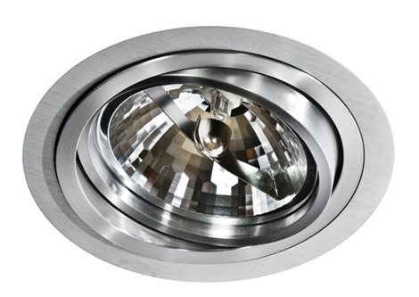 STAN podhledové svítidlo 1x ES111 50W bez zdroje 19cm kulaté IP20, hliníkové 1