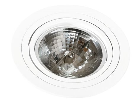 STAN podhledové svítidlo 1x ES111 50W bez zdroje 19cm kulaté IP20, bílé 1