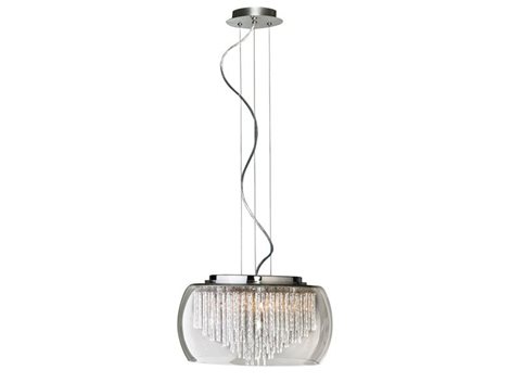 REGO stropní/závěsné svítidlo 8x G9 40W bez zdroje 50cm IP20, čiré 2