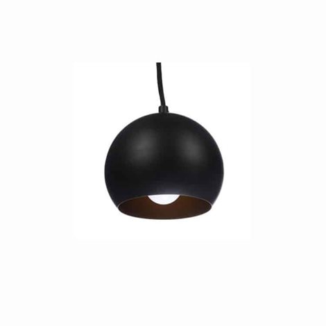 NOA závěsné svítidlo 1x E14 40W bez zdroje 15cm IP20, černé 2