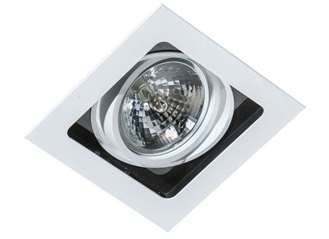 Sisto 1 podhledové svítidlo 1x GU10 50W bez zdroje hranaté 19cm IP20, bílé
