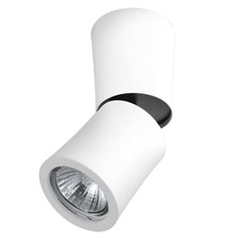 Lino přisazené svítidlo 1x GU10 50W bez zdroje 6,8cm kulaté IP20, bílé
