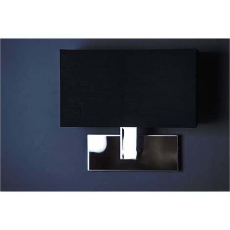 Martens nástěnné svítidlo 1x E27 60W bez zdroje 28cm IP20, černé 4