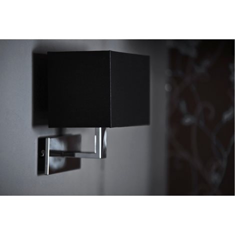 Martens nástěnné svítidlo 1x E27 60W bez zdroje 28cm IP20, černé 5