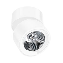 Scorpio přisazené bodové svítidlo LED 12W 980lm 3000K 10cm kulaté IP20, bílé