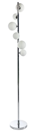 Sybilla 6 stojací lampa 6x G9 6W bez zdroje 152cm IP20, chromové 1