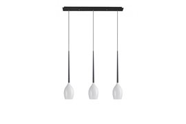 Izza 3 závěsné svítidlo 3x E14 50W bez zdroje 78cm IP20,  bílá/černá