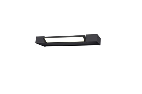 Dali koupelnové nástěnné svítidlo LED 9W 1080lm 3000K 30cm IP44, černé 1