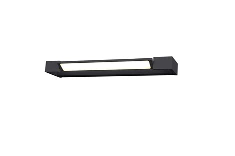 Dali koupelnové nástěnné svítidlo LED 18W 2160lm 3000K 60cm IP44, černé 1