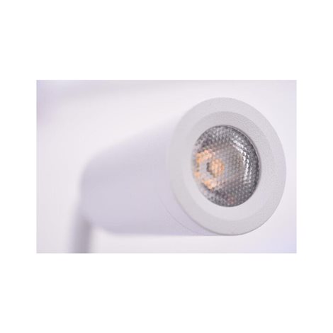 Nogat nástěnné bodové svítidlo s vypínačem LED 3W 250lm 3000K IP20, bílé 3