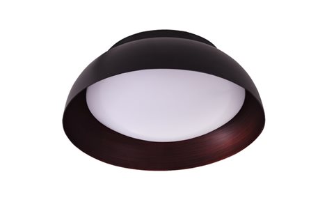 Lenox stropní svítidlo LED 40W 3280lm 3000K stmívatelné 60cm IP20, černo-měděné 3