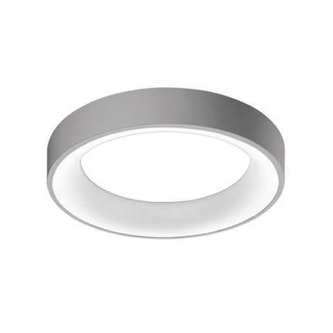 Sovana přisazené svítidlo LED 40W 2200lm 2700-6500K 45cm kulaté IP20, šedé + ovladač 2